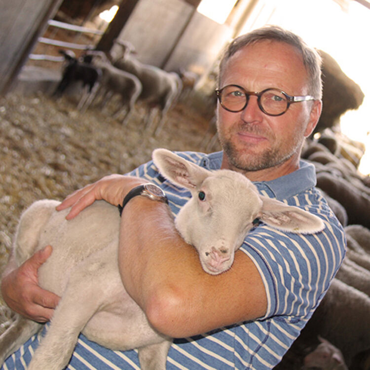 Foto ©Schafzucht Hautzinger: Jubilar Wolfgang Hautzinger